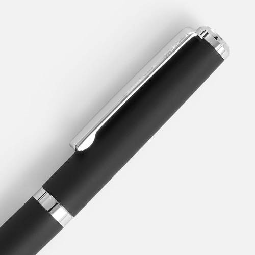 Ручка шариковая Inkish Chrome в футляре, черная фото 4 Ручка шариковая Inkish Chrome в футляре, черная фото 4