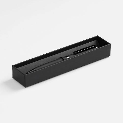 Ручка шариковая Inkish Gunmetal в футляре, черная фото 6