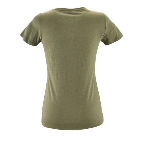 Футболка женская Regent Fit Women, меланж хаки фото 3 Футболка женская Regent Fit Women, меланж хаки фото 3