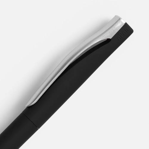 Ручка шариковая Pin Soft Touch, черная фото 4 Ручка шариковая Pin Soft Touch, черная фото 4