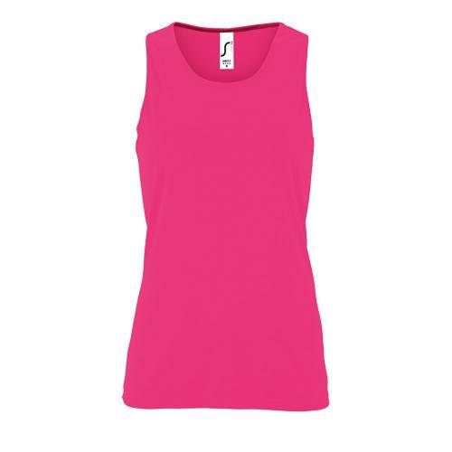 Майка женская Sporty TT Women, розовый неон фото 2 Майка женская Sporty TT Women, розовый неон фото 2