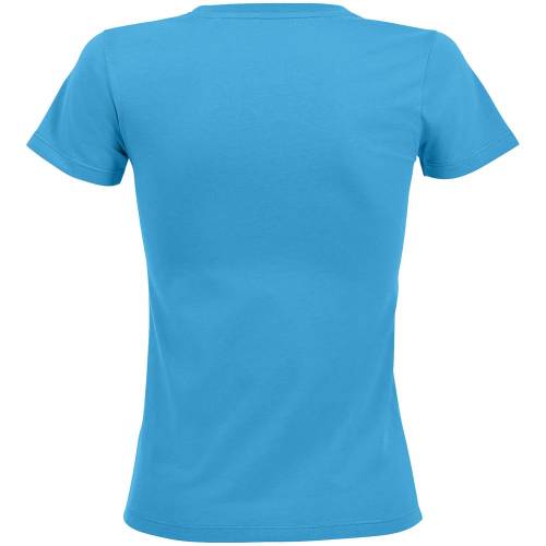 Футболка женская Regent Fit Women, ярко-бирюзовая фото 3 Футболка женская Regent Fit Women, ярко-бирюзовая фото 3