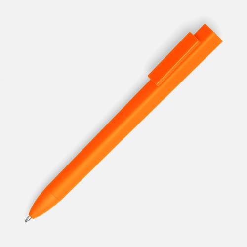 Ручка шариковая Swiper SQ Soft Touch, оранжевая фото 2