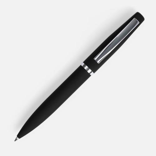 Ручка шариковая Bolt Soft Touch, черная фото 3 Ручка шариковая Bolt Soft Touch, черная фото 3