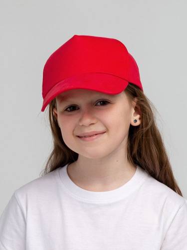 Бейсболка детская Standard Kids, красная фото 7 Бейсболка детская Standard Kids, красная фото 7
