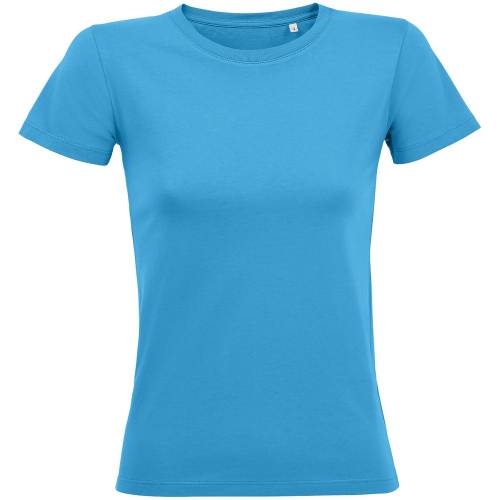 Футболка женская Regent Fit Women, ярко-бирюзовая фото 2 Футболка женская Regent Fit Women, ярко-бирюзовая фото 2