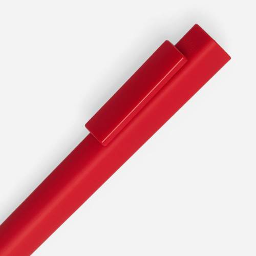 Ручка шариковая Swiper SQ Soft Touch, красная фото 4