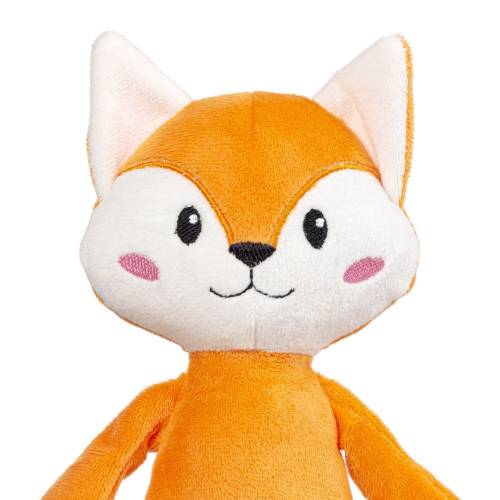 Мягкая игрушка Beastie Toys, лисенок с белым шарфом фото 4