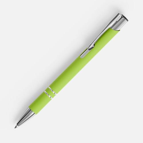 Ручка шариковая Keskus Soft Touch, зеленое яблоко фото 2 Ручка шариковая Keskus Soft Touch, зеленое яблоко фото 2