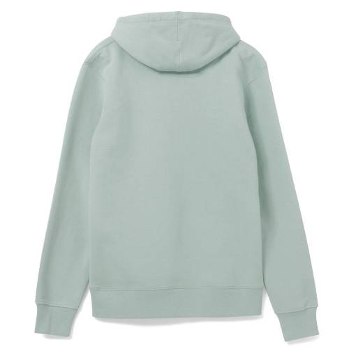 Толстовка с капюшоном унисекс Hoodie, серо-зеленая фото 3