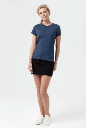 Футболка женская Regent Fit Women, синий меланж фото 8 Футболка женская Regent Fit Women, синий меланж фото 8