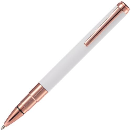Ручка шариковая Kugel Rosegold, белая фото 6 Ручка шариковая Kugel Rosegold, белая фото 6