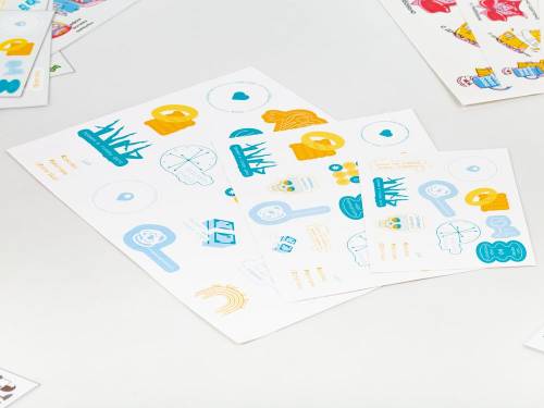 Наклейки ПВХ Sticker Pack на заказ, S фото 5