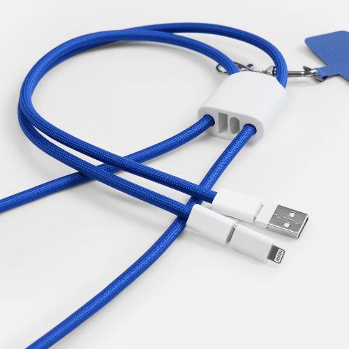 Кабель-ланьярд energyFlex Pro, синий фото 2