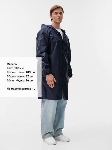 Дождевик Rainman Zip, темно-синий фото 5