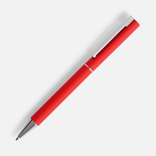 Ручка шариковая Blade Soft Touch, красная фото 2 Ручка шариковая Blade Soft Touch, красная фото 2