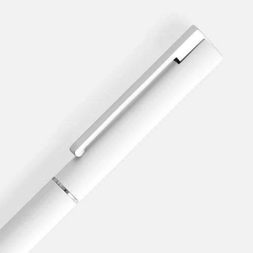 Ручка шариковая Blade Soft Touch, белая фото 4