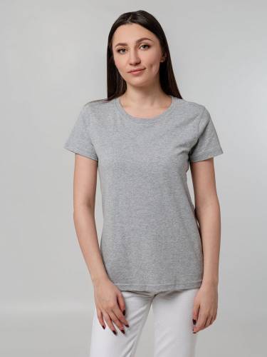 Футболка женская T-bolka Stretch Lady, серый меланж фото 11 Футболка женская T-bolka Stretch Lady, серый меланж фото 11