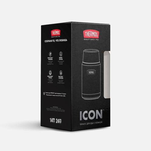 Термос для еды Icon 710, стальной фото 11 Термос для еды Icon 710, стальной фото 11