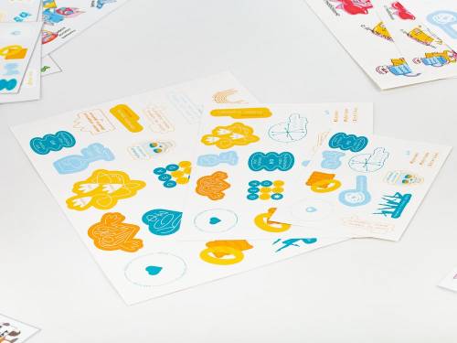 Наклейки бумажные Sticker Pack на заказ, M фото 5 Наклейки бумажные Sticker Pack на заказ, M фото 5