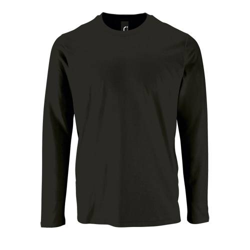 Футболка с длинным рукавом Imperial LSL Men, черная Футболка с длинным рукавом Imperial LSL Men, черная
