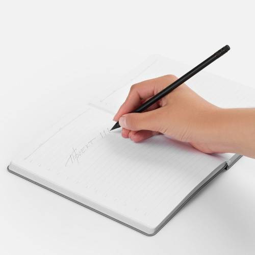 Карандаш простой Hand Friend с ластиком, черный фото 4 Карандаш простой Hand Friend с ластиком, черный фото 4