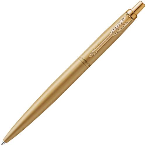 Ручка шариковая Parker Jotter XL Monochrome Gold, золотистая фото 2 Ручка шариковая Parker Jotter XL Monochrome Gold, золотистая фото 2
