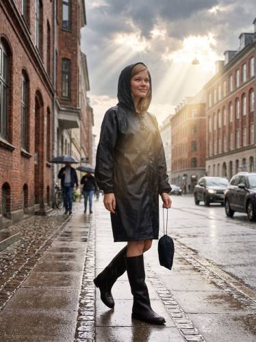 Дождевик Rainman Zip, черный фото 15