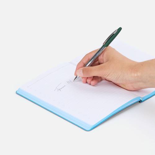 Ручка шариковая Dagger Soft Touch, зеленая фото 5 Ручка шариковая Dagger Soft Touch, зеленая фото 5