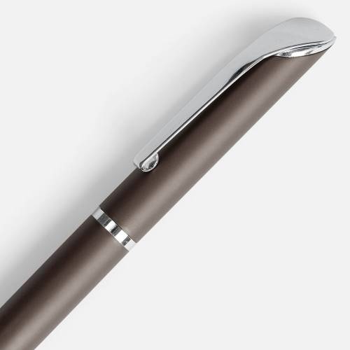 Ручка шариковая Glide, коричневая фото 4 Ручка шариковая Glide, коричневая фото 4