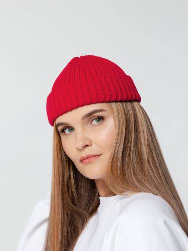 Шапка Hipsta, ярко-красная фото 5