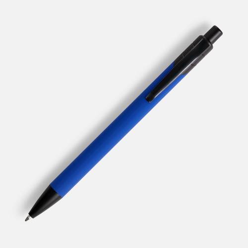 Ручка шариковая Undertone Black Soft Touch, ярко-синяя фото 3 Ручка шариковая Undertone Black Soft Touch, ярко-синяя фото 3