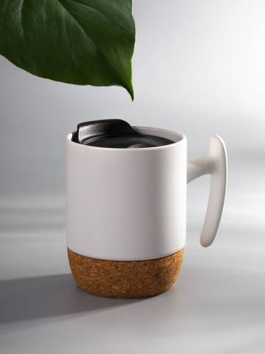 Кружка Corky Grip, белая фото 6 Кружка Corky Grip, белая фото 6