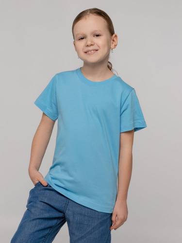 Футболка детская T-Bolka Kids, голубая фото 6
