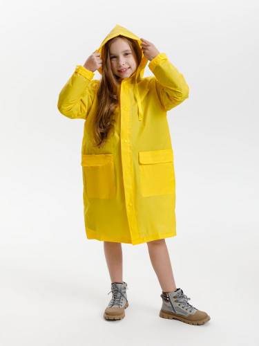 Дождевик детский RainDrop Kids, желтый фото 14