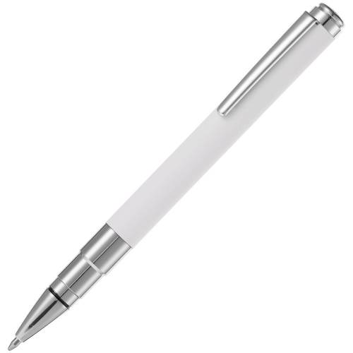 Ручка шариковая Kugel Chrome, белая фото 4 Ручка шариковая Kugel Chrome, белая фото 4