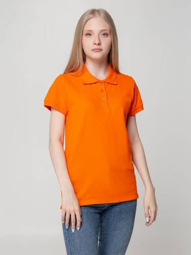 Рубашка поло женская Virma Lady, оранжевая фото 6 Рубашка поло женская Virma Lady, оранжевая фото 6