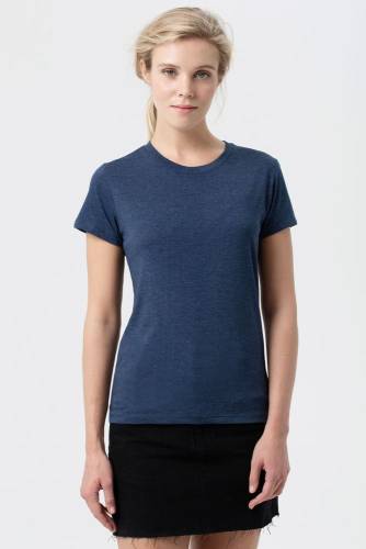 Футболка женская Regent Fit Women, синий меланж фото 5 Футболка женская Regent Fit Women, синий меланж фото 5