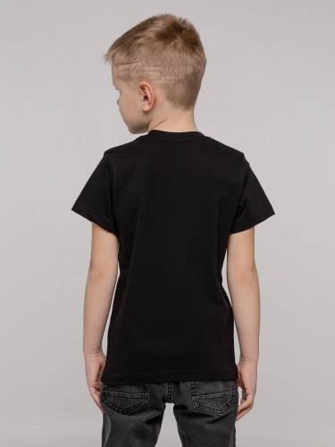 Футболка детская T-Bolka Kids, черная фото 7