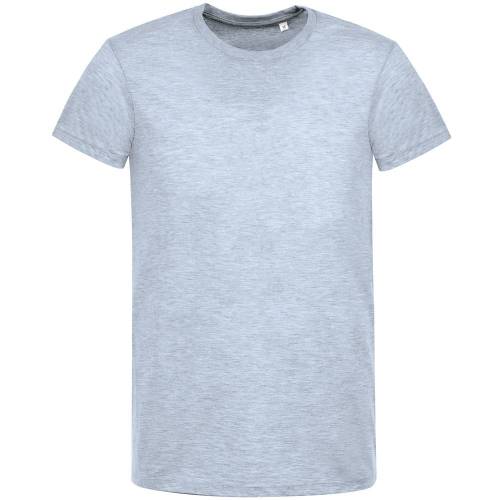 Футболка мужская Regent Fit 150, голубой меланж фото 2 Футболка мужская Regent Fit 150, голубой меланж фото 2