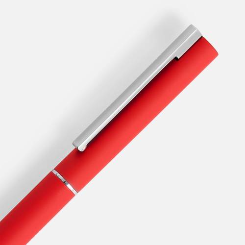 Ручка шариковая Blade Soft Touch, красная фото 4 Ручка шариковая Blade Soft Touch, красная фото 4