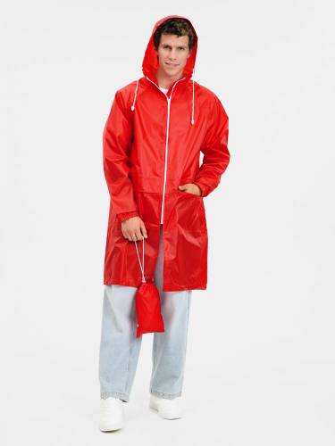 Дождевик Rainman Zip Pro, красный фото 6