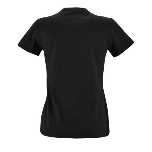 Футболка женская Imperial Fit Women, черная фото 3