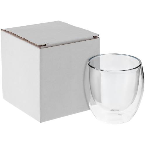 Стакан с двойными стенками Glass Bubble, бесцветный фото 4