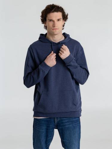 Толстовка с капюшоном унисекс Hoodie, синий меланж фото 12 Толстовка с капюшоном унисекс Hoodie, синий меланж фото 12