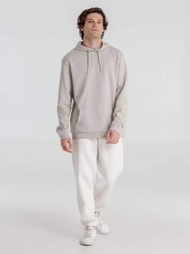 Толстовка с капюшоном унисекс Hoodie, дымчато-серая фото 9 Толстовка с капюшоном унисекс Hoodie, дымчато-серая фото 9