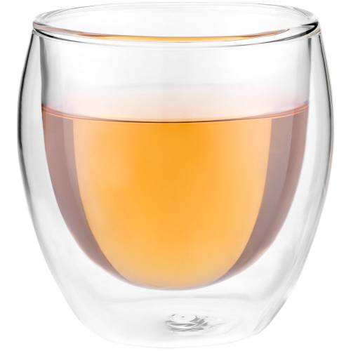 Стакан с двойными стенками Glass Bubble, бесцветный фото 3