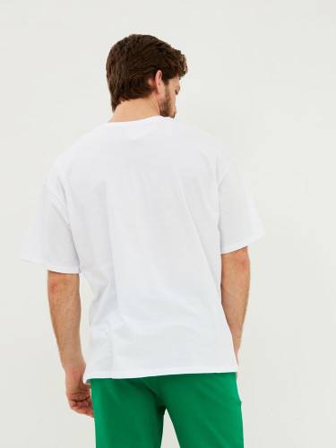 Футболка Oversize Premium, белая фото 7