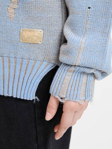 Джемпер Denim на заказ, полушерсть фото 10