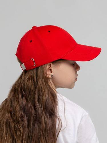 Бейсболка детская Capture Kids, красная фото 7 Бейсболка детская Capture Kids, красная фото 7